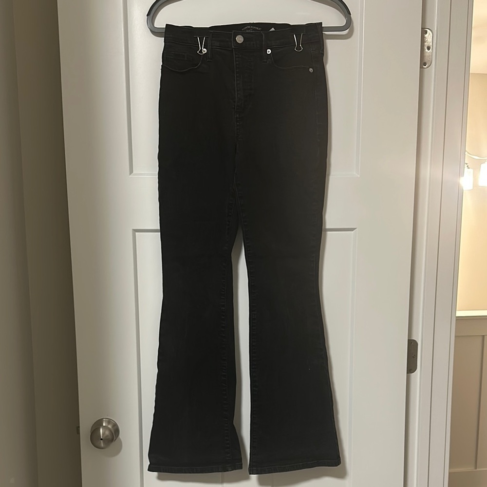 Banana Republic Black Flare Jeans